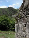 Ruined wall near Glendalough (124983 bytes)