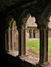 Cloister at Bective Abbey (100197 bytes)