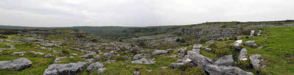 Burren Panorama in Co. Clare