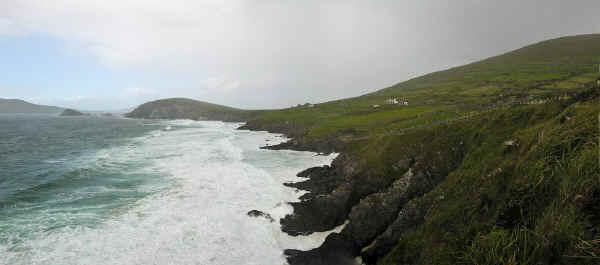 Dunmore Head Panorama in Co. Kerry