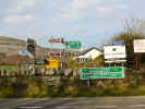 Road Signs near Newtown Castle (133114 bytes)