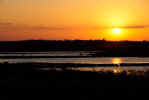 Sunset at Kilmacduagh (55224 bytes)