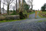 St Flannan's Holy Well path entrance
