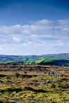 View from Parknabinnia Wedge Tomb (130305 bytes)