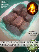 Peat Briquets